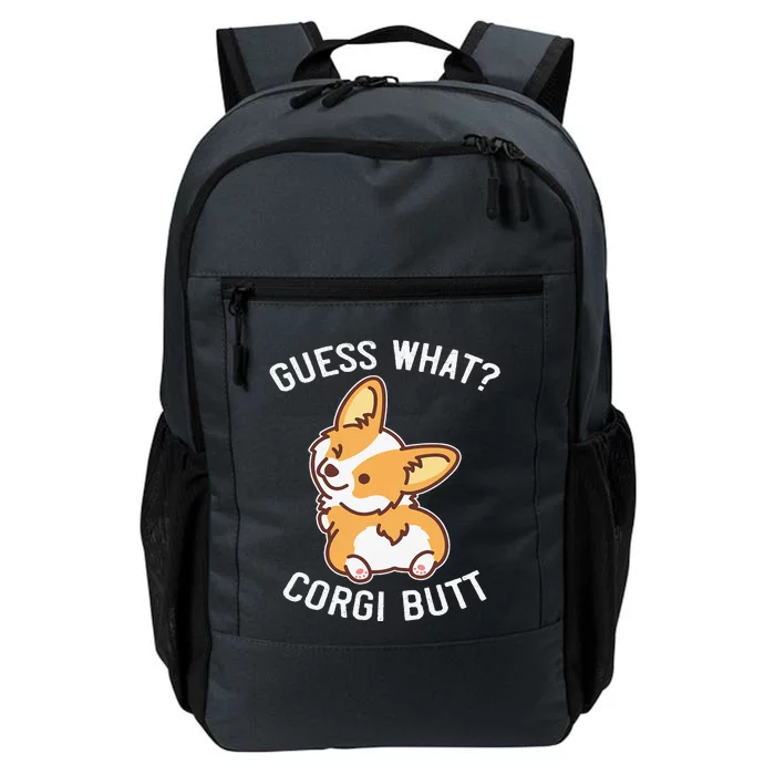 Guess What Corgi Butt Funny Corgi Dog Gift Pun Daily Commute Backpack