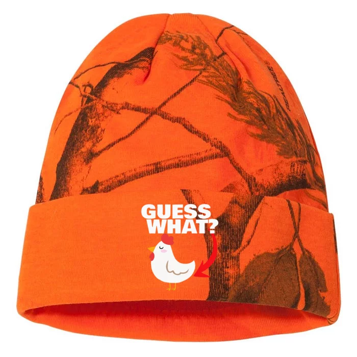 Guess What Chicken Butt Kati - 12in Camo Beanie