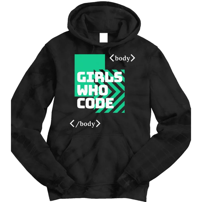 Girl Who Code Tie Dye Hoodie