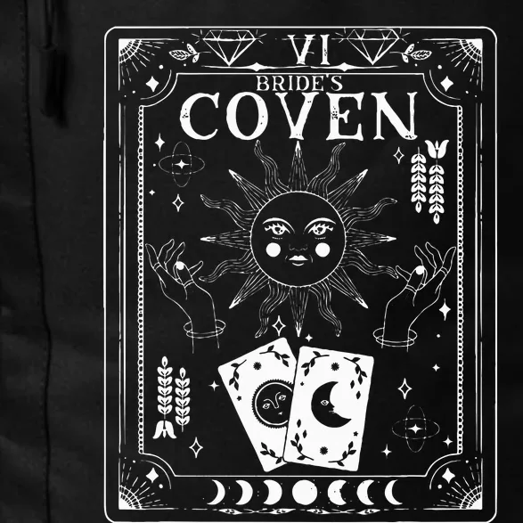 Gothic Witchy Coven Tarot Celestial Bachelorette Matching Daily Commute Backpack