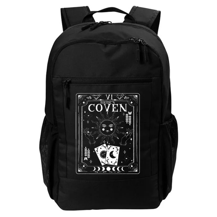 Gothic Witchy Coven Tarot Celestial Bachelorette Matching Daily Commute Backpack