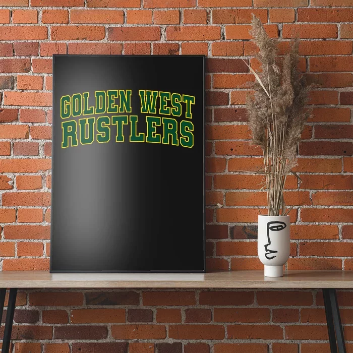 Golden West College Rustlers Poster