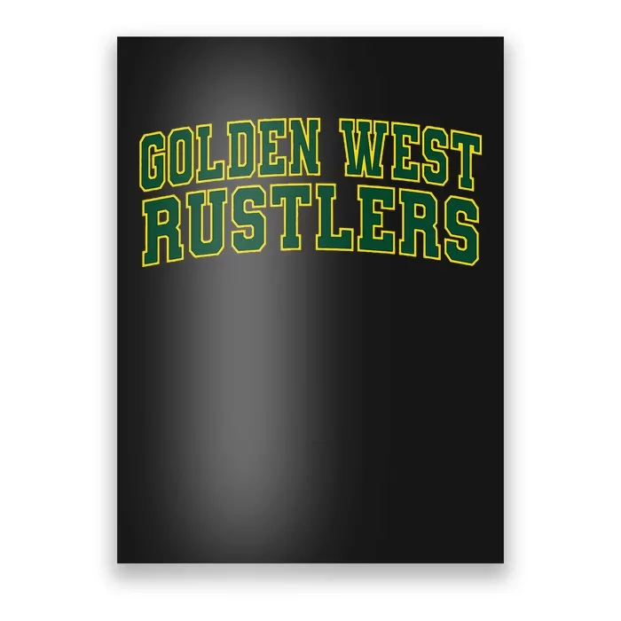 Golden West College Rustlers Poster