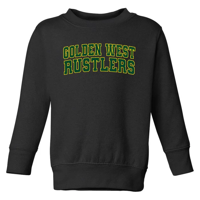 Golden West College Rustlers Toddler Sweatshirt