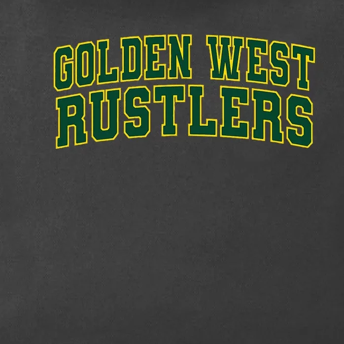 Golden West College Rustlers Zip Tote Bag