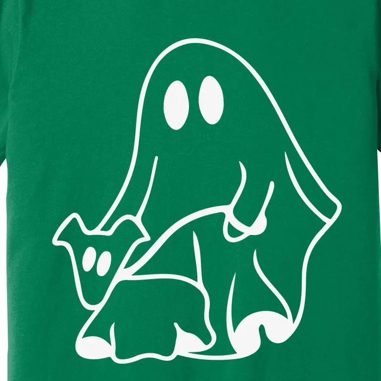 Ghost Walking Dog Premium T-Shirt