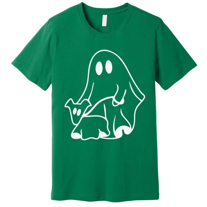 Ghost Walking Dog Premium T-Shirt