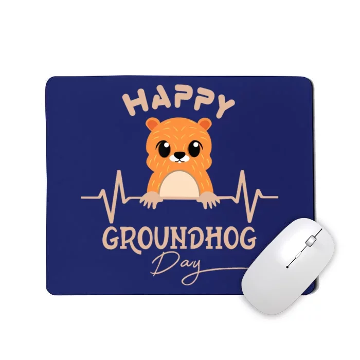 Groundhog Whisperer Day Happy Woodchuck Groundhog Day Mousepad