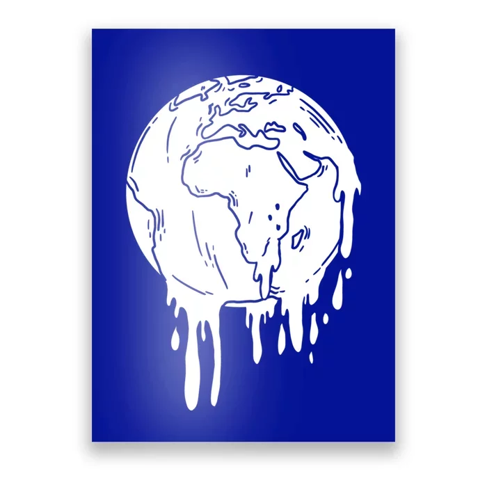 Global Warming Earth Environtalist Gift Climate Change Funny Gift Poster