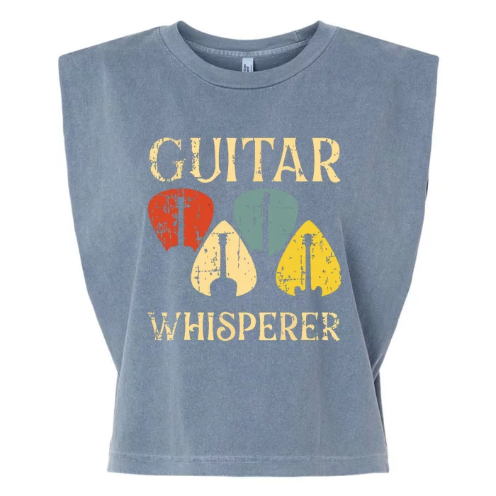 Guitars Whisperer Funny Guitarist Music Lover Gift Men Women Garment-Dyed Women's Muscle Tee