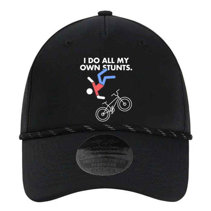 Get Well Funny MTB Bicycle Injury I Do My Own Stunts Bike Gift Performance The Dyno Cap