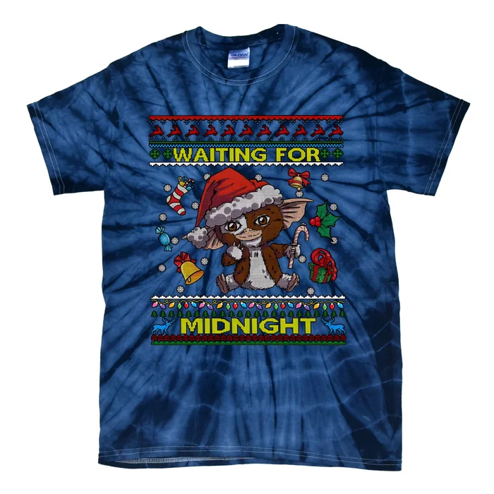 Gremlins Waiting For Midnight Christmas Tie-Dye T-Shirt