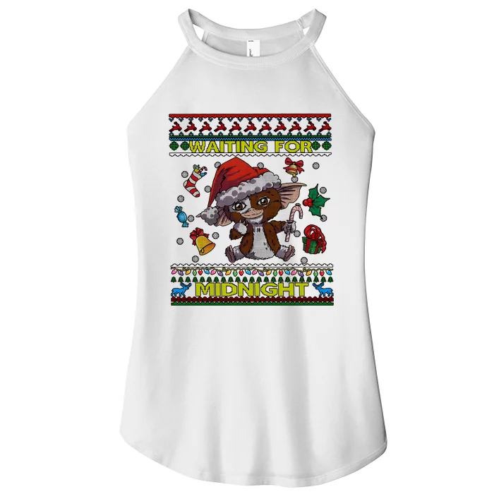 Gremlins Waiting For Midnight Christmas Women’s Perfect Tri Rocker Tank