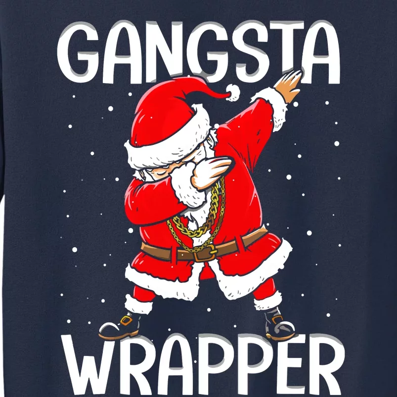 Gangsta Wrapper Funny Dabbing Santa Christmas Sweatshirt