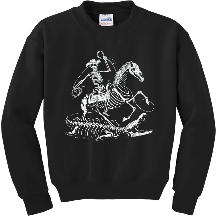 Gator Wrangler Kids Sweatshirt