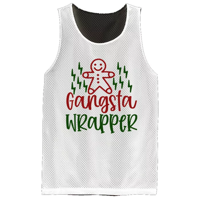 Gangsta Wrapper Mesh Reversible Basketball Jersey Tank