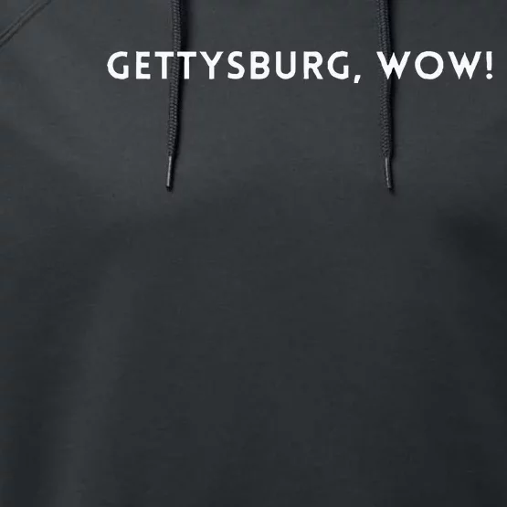 Gettysburg Wow! Performance Fleece Hoodie