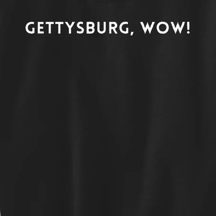 Gettysburg Wow! Kids Sweatshirt