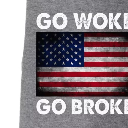 Go Woke Go Broke Doggie 3-End Fleece Hoodie