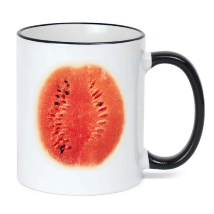 Giant Watermelon Black Color Changing Mug