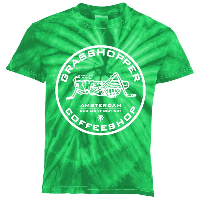 Grasshopper Weed Kids Tie-Dye T-Shirt