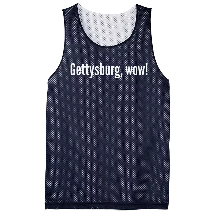 Gettysburg Wow! Mesh Reversible Basketball Jersey Tank