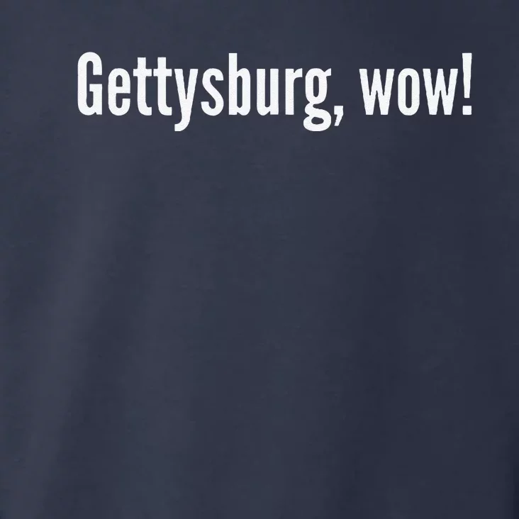 Gettysburg Wow! Toddler Hoodie