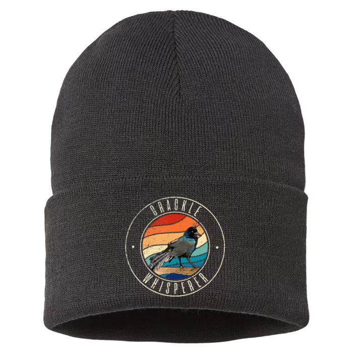 Grackle Whisperer Sustainable Knit Beanie