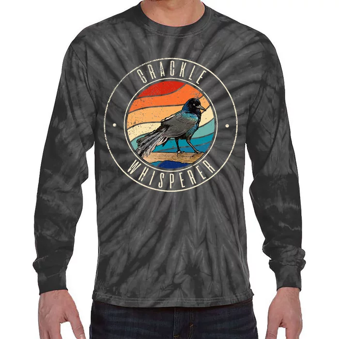 Grackle Whisperer Tie-Dye Long Sleeve Shirt