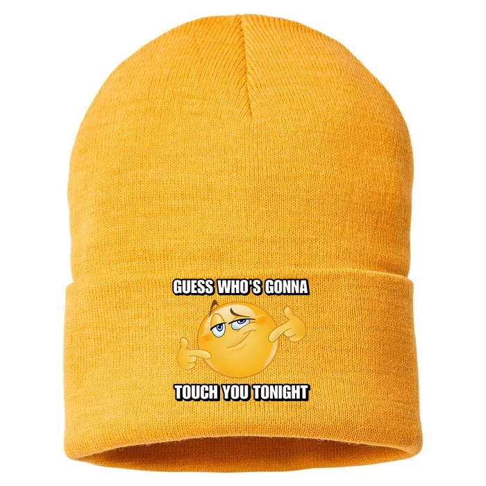 Guess Who’S Gonna Touch You Tonight Sustainable Knit Beanie