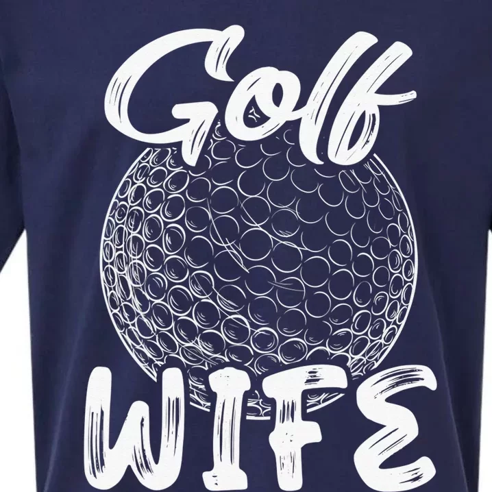 Golf Wife  Golfer Golf Ball Player Family Matching Set Sueded Cloud Jersey T-Shirt