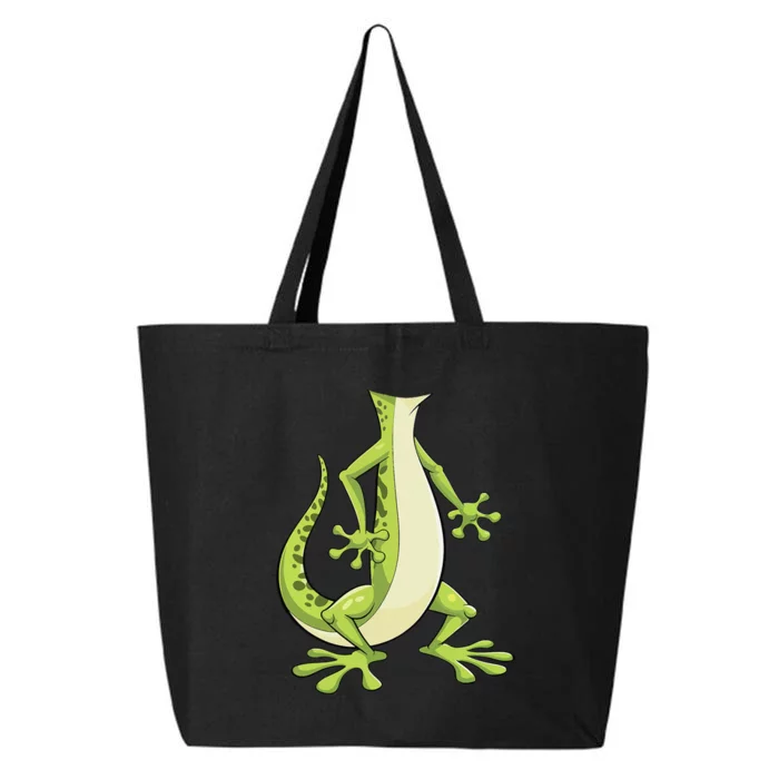 Gecko Women Green Lizard Costume Gift 25L Jumbo Tote