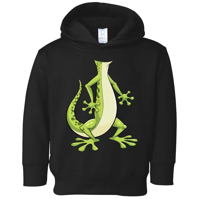 Gecko Women Green Lizard Costume Gift Toddler Hoodie