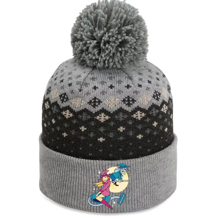 Grandma Witch The Baniff Cuffed Pom Beanie