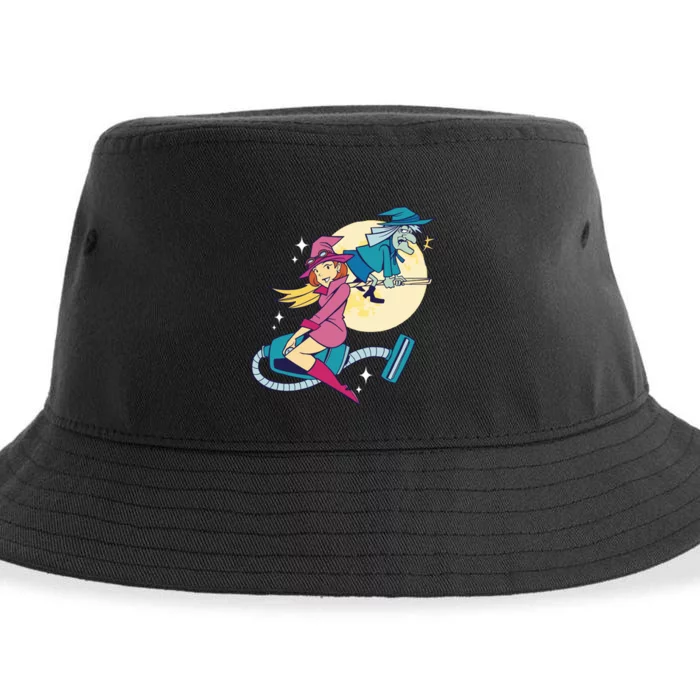 Grandma Witch Sustainable Bucket Hat