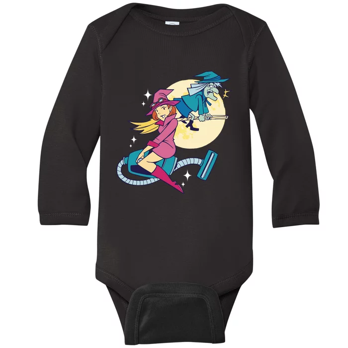 Grandma Witch Baby Long Sleeve Bodysuit