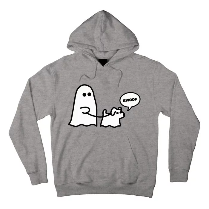 Ghost Walking Ghost Dog Bwoof Tall Hoodie