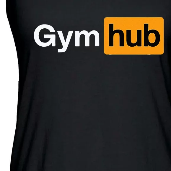 Gym Workout Gym Hub Bodybuilding Fitness Ladies Essential Flowy Tank