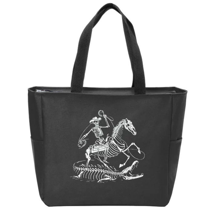 Gator Wrangler Zip Tote Bag