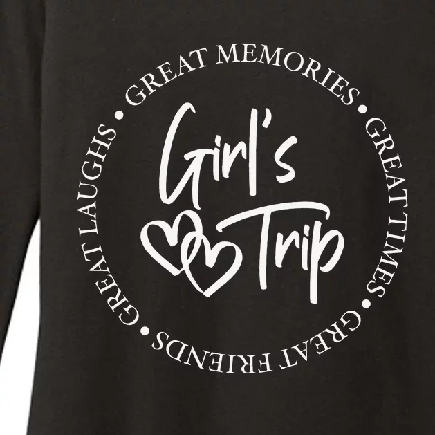 GirlsTrip Weekend Great Memories Great Times Summer Womens CVC Long Sleeve Shirt