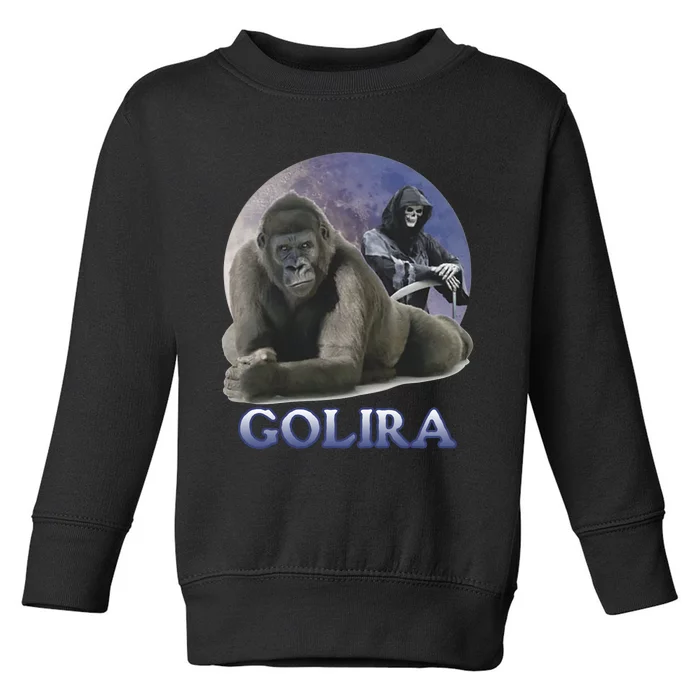 Golira Weird Gorilla Toddler Sweatshirt