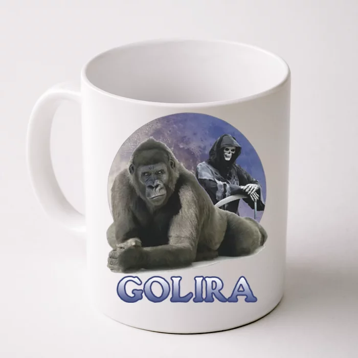 Golira Weird Gorilla Front & Back Coffee Mug