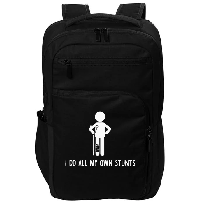 Get Well Gifts Funny Injury Leg Impact Tech Backpack