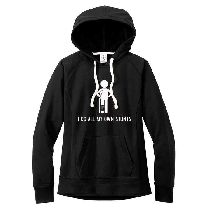 Get Well Gifts Funny Injury Leg Women's Fleece Hoodie