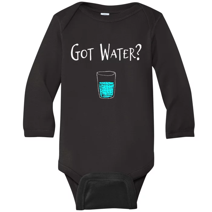 Got Water Baby Long Sleeve Bodysuit