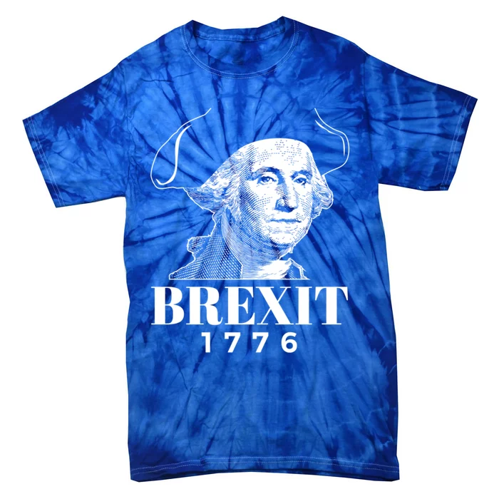 George Washington Gift Brexit 1776 Hooded Gift Tie-Dye T-Shirt