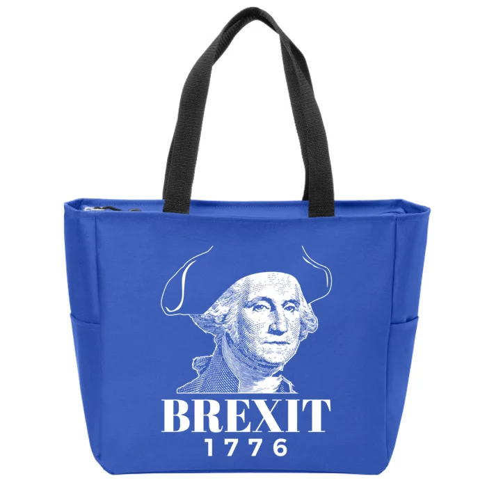 George Washington Gift Brexit 1776 Hooded Gift Zip Tote Bag