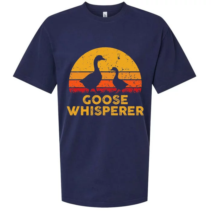 Goose Whisperer Geese Bird Hunter Breeders Poultry Farmers Sueded Cloud Jersey T-Shirt