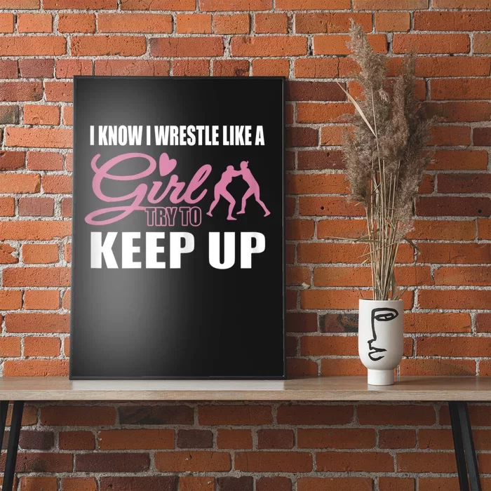 Girls Wrestling Poster