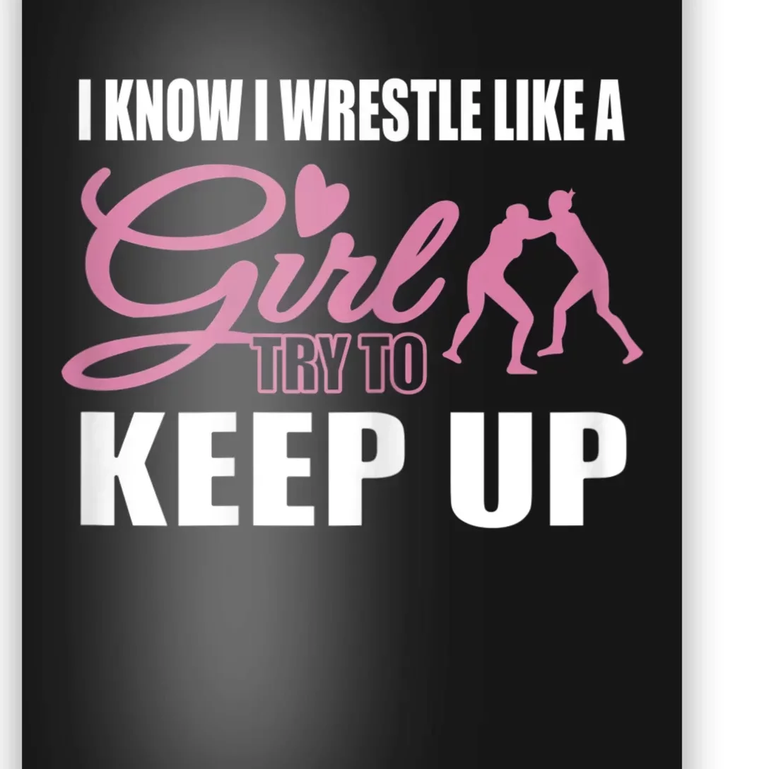 Girls Wrestling Poster